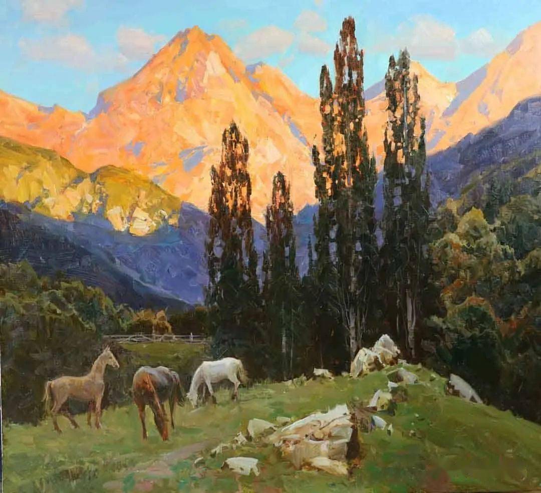 大自然的永恒之美俄罗斯当代画家亚历山大巴比奇alexanderbabich