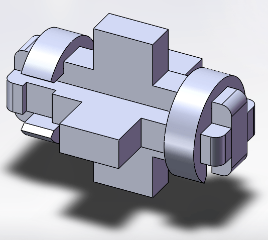 机械模型中的结构设计