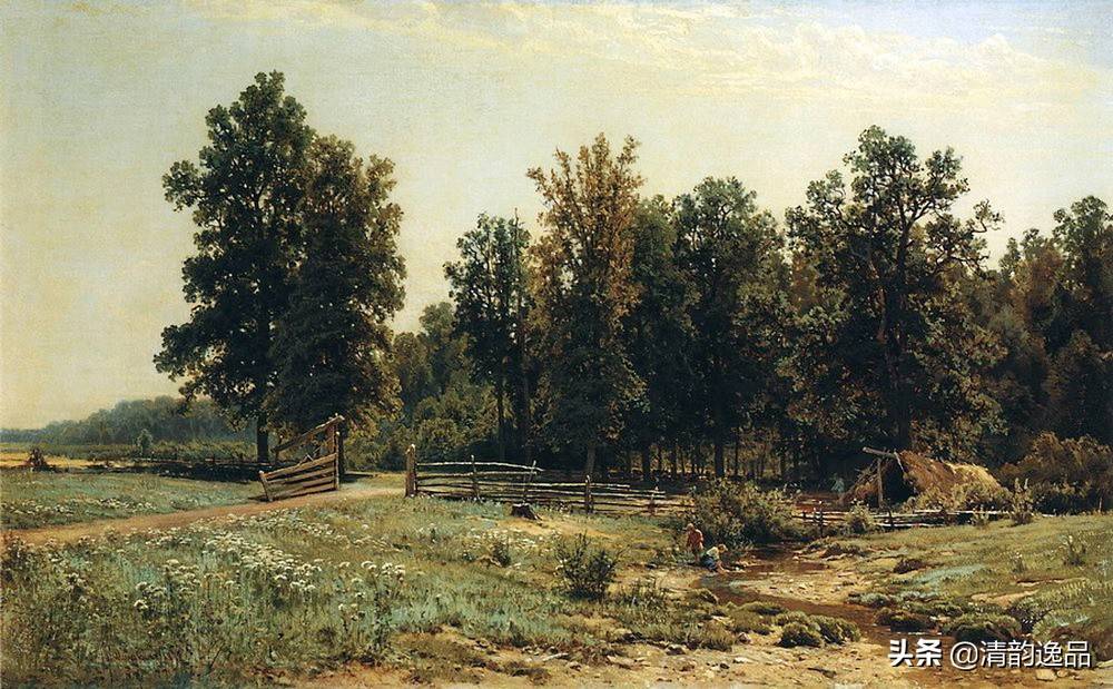 俄罗斯油画大师伊凡伊凡诺维奇希施金风景油画作品选集