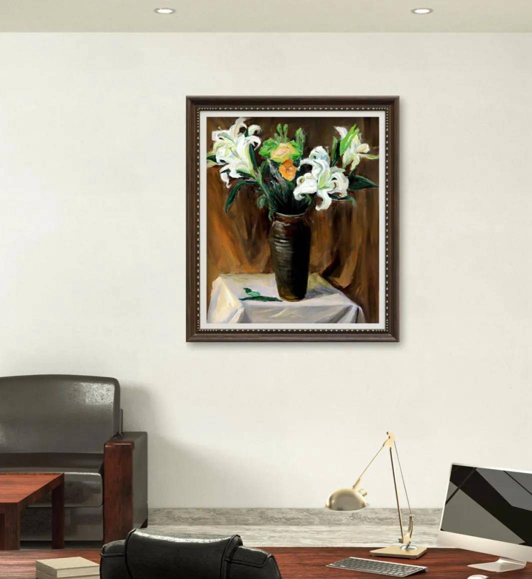 50cmx60cm邓新影作品在《文艺研究》《美术观察》《西北水彩》等众多