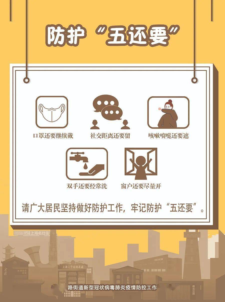 做好"自己健康的第一责任人",坚持防疫"三件套",牢记"五还要"↓全球新