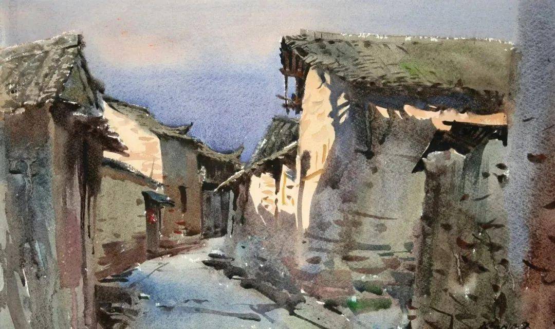 水彩"意象"不是一种风格_林绍灵