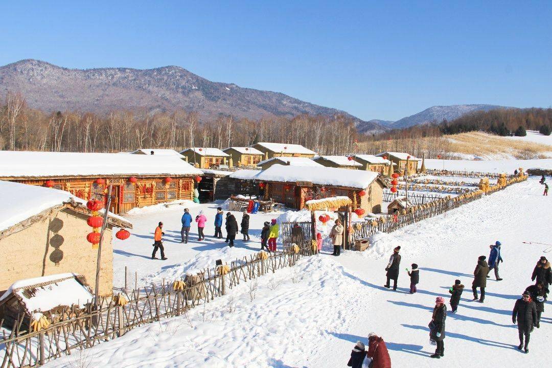 冰雪旅游体验黑龙江特色地道的民俗文化