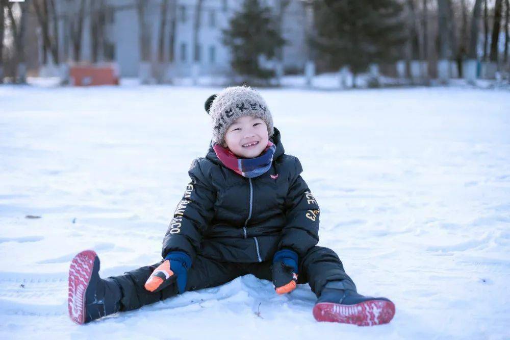 小学假期冰雪活动美篇图片