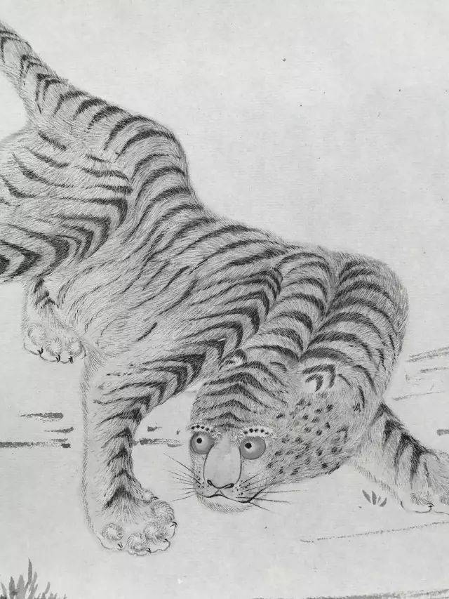 颜粟《十六应真图》白描长卷欣赏,牛!_全集