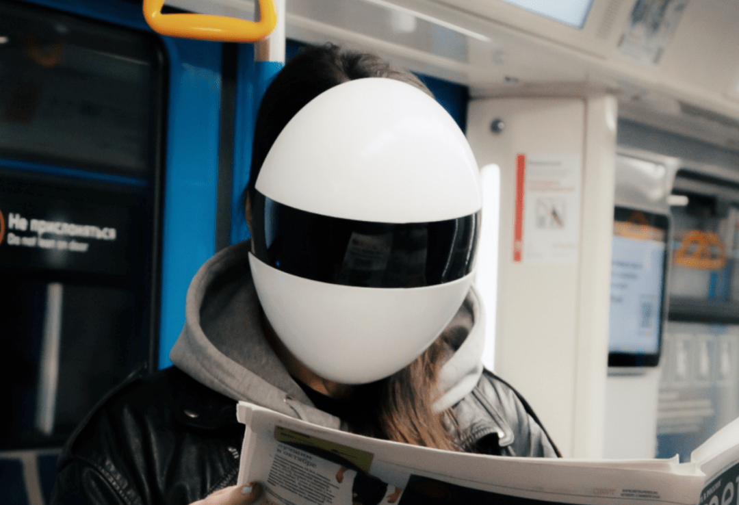 风靡网络的异形口罩,长得像皮蛋!有点变态,但好想要一个!_blanc