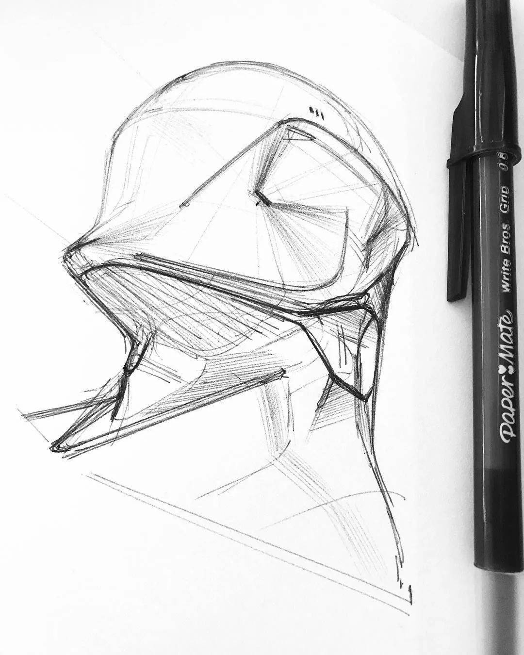 男画手必看极具机械感的速写大全