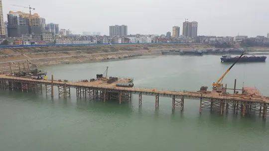 新进展桂平沙岗大桥建到这了你注意到了吗