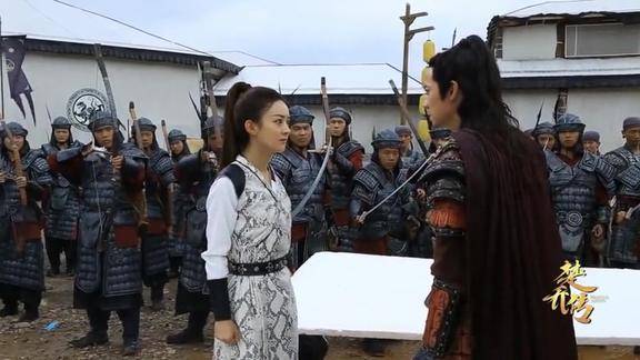 楚乔传花絮揭秘楚乔扇贺萧耳光真打啊看起来好疼