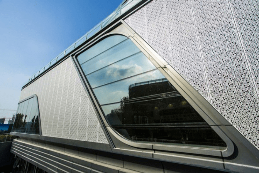 独栋办公凸窗室外实景《建筑幕墙》杂志《建筑幕墙》杂志