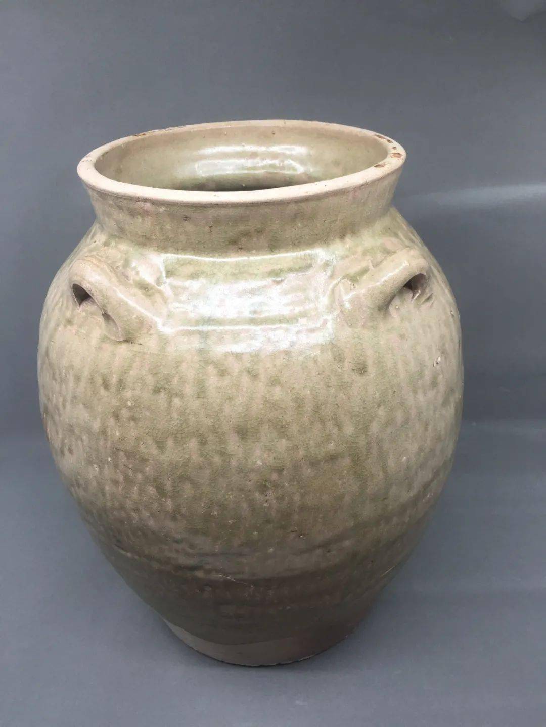 好普艺术博物馆藏品欣赏——广东窑(十四)青釉四系罐