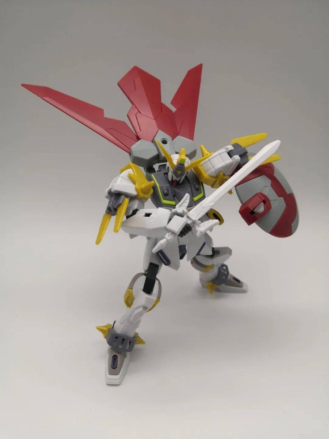 金属制服配色hgbdr正义骑士高达改色涂装