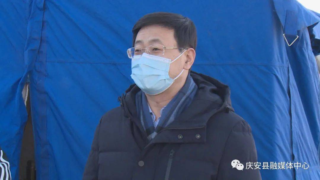 副市长吴永久县委书记于雷检查指导疫情防控工作