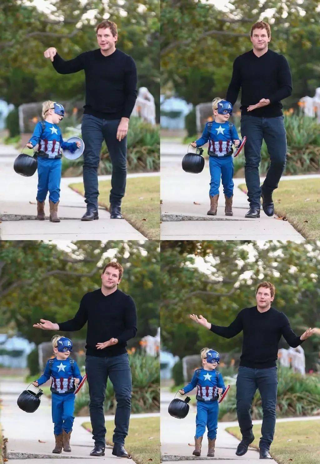 除了美国队长,还有不少娃青睐钢铁侠～ 比如,"幻视"保罗·贝坦尼(paul