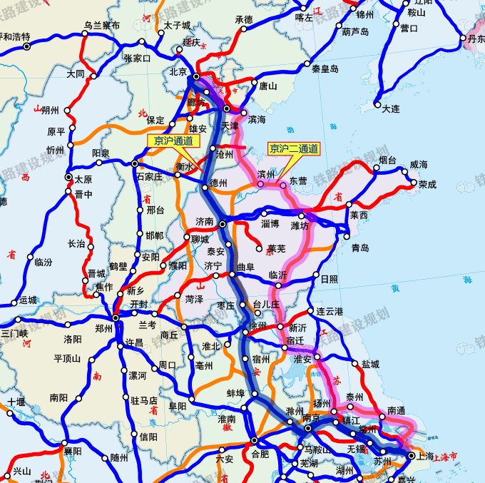 安丘站诸城西站京沪二通道潍坊至新沂铁路来了