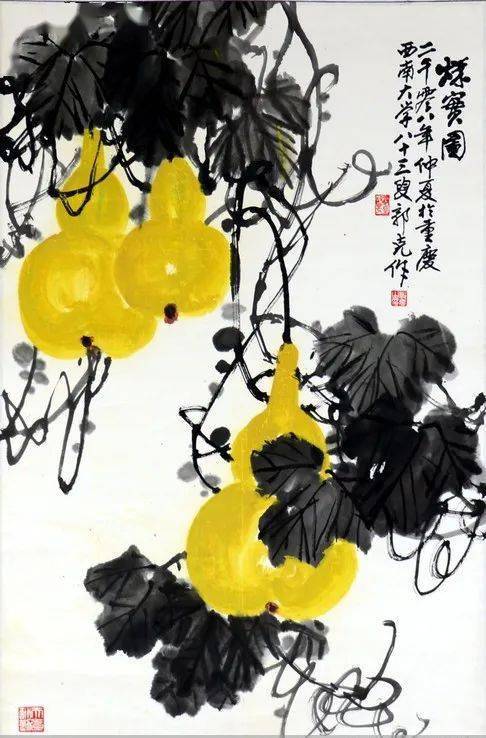 无言的花鸟,在他笔下充溢着动人的情韵_郭克