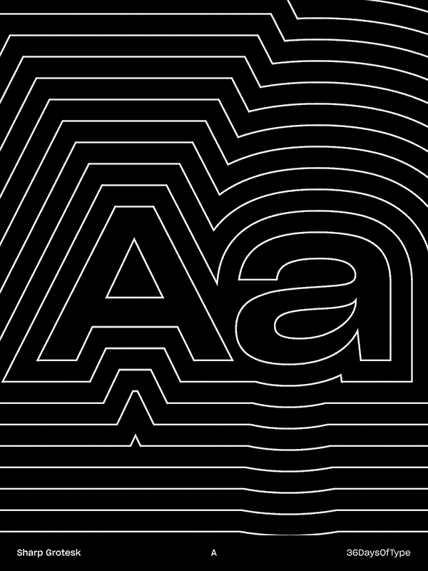 印度设计师的动效字体设计,很酷炫!_动态