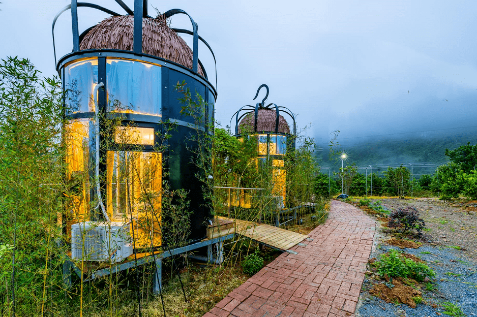 【冬季室外汤泉泡池 清远特色鸟笼 摘沙糖桔】398元/栋桃之源度假村