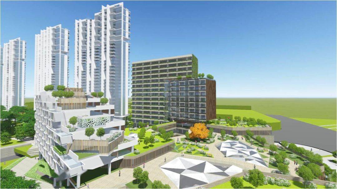 与南大二附院合作共建的赣江新区共青医院,新加坡健康城共青康复医院