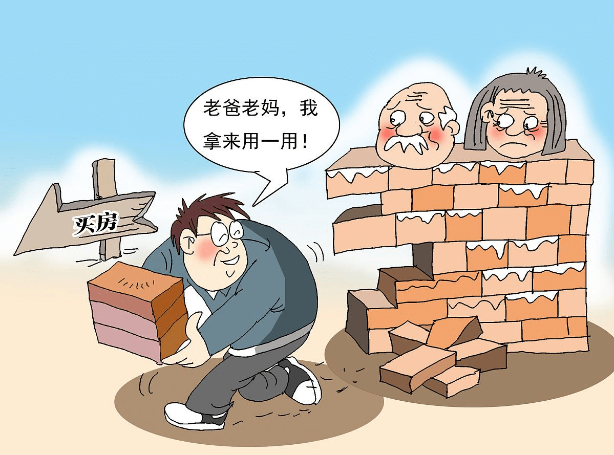 哪怕是啃老掏空父母长辈的积蓄,也在所不惜.