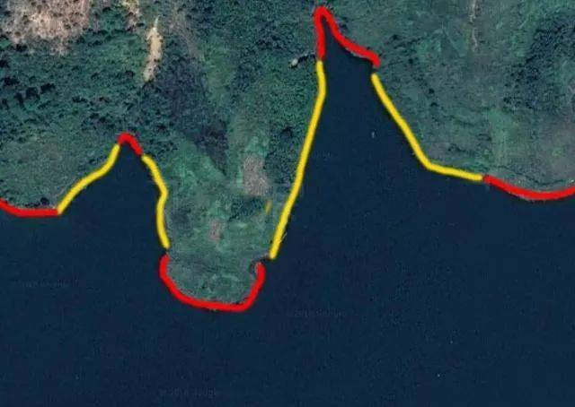 什么样的钓位爱出鱼!用这张卫星地图来举例