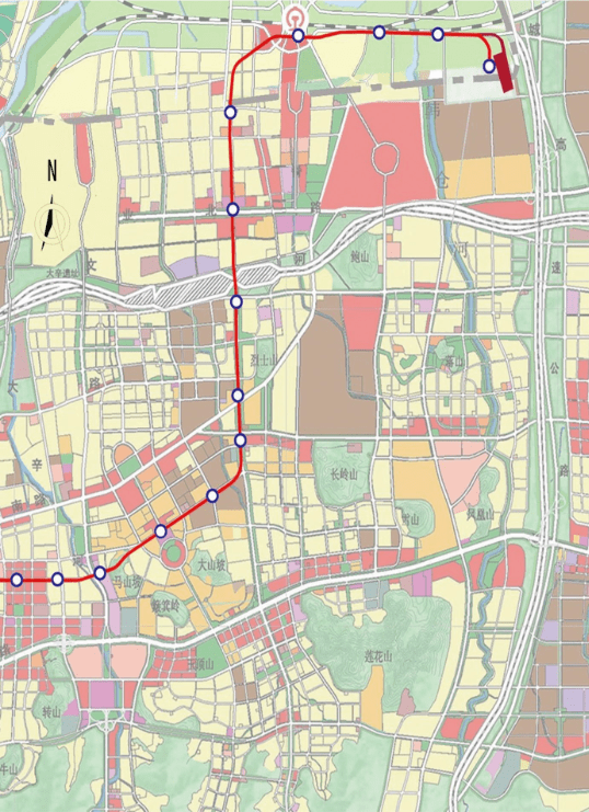 济南地铁线路图6号线图片