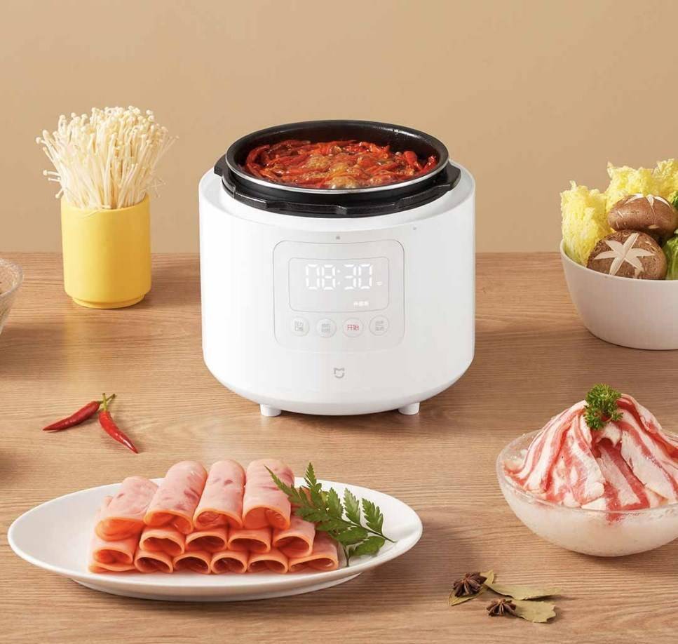 小米米家智能电压力锅25l今日首卖号称一人食硬菜神器