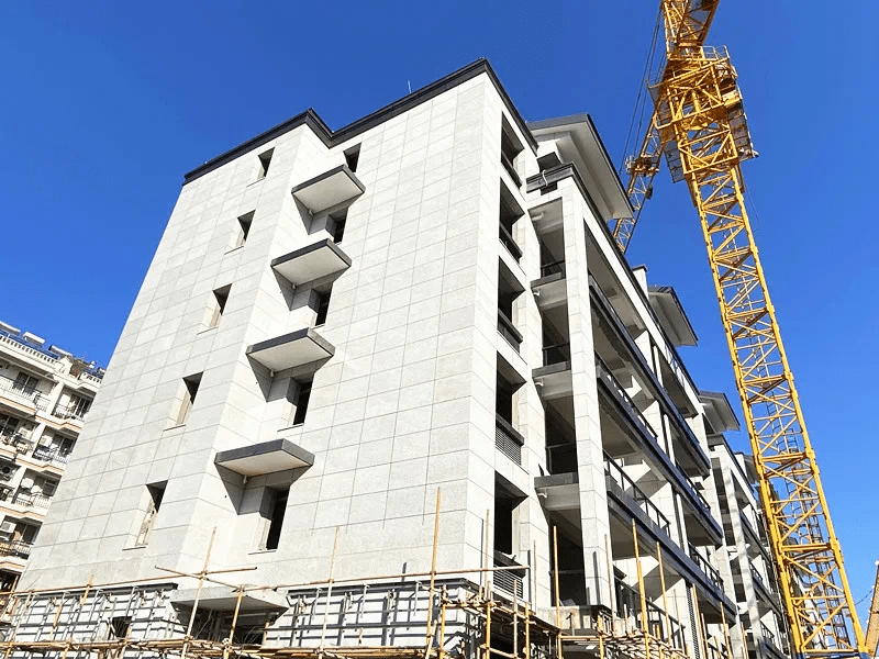 干挂石材外立面从面子上窥见锦绣春风里的精工匠心