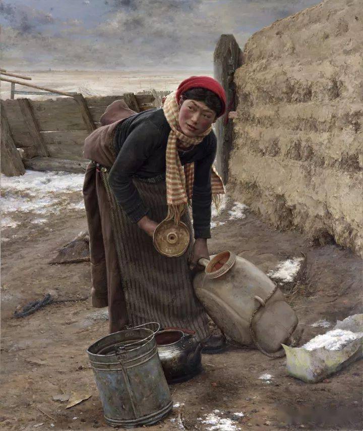 看不见的风景/油画/180cm×156cm方赞茹(浙江)温暖的日子/油画/140cm