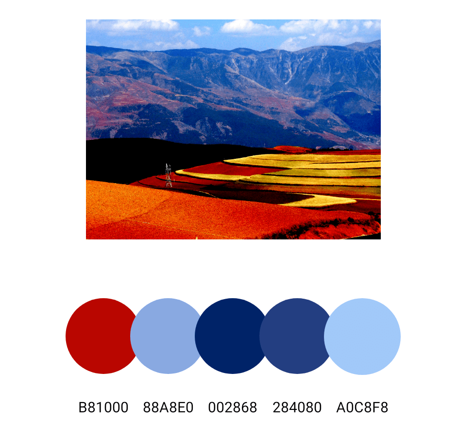 sus发现|属于你家乡的色卡