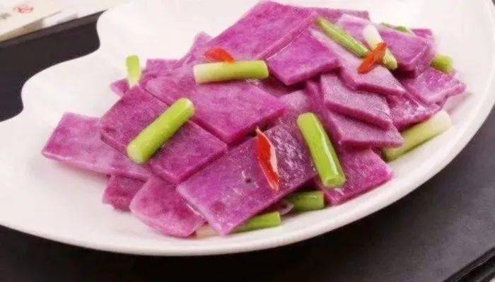 这款紫山药,粉糯香甜,又被称为"紫人参",补气养血!_蔬菜