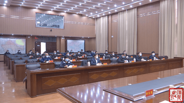 酒泉军分区党委八届一次全体会议召开