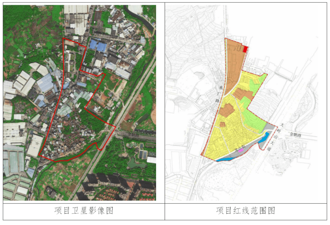 大岭山三旧改造规划图图片