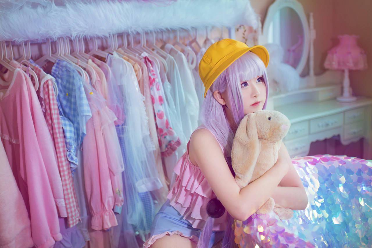 tya事务所小林家龙女仆康娜水着cosplay