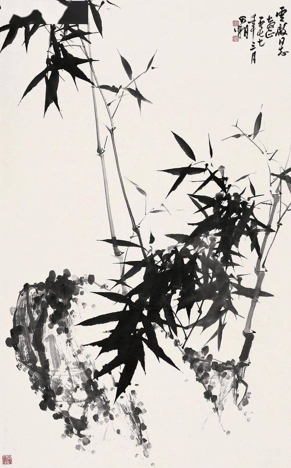 这位画竹老辣苍茫被誉为当代郑板桥