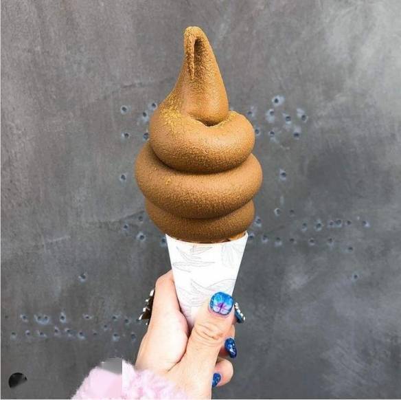 粑粑冰淇淋表情包图片