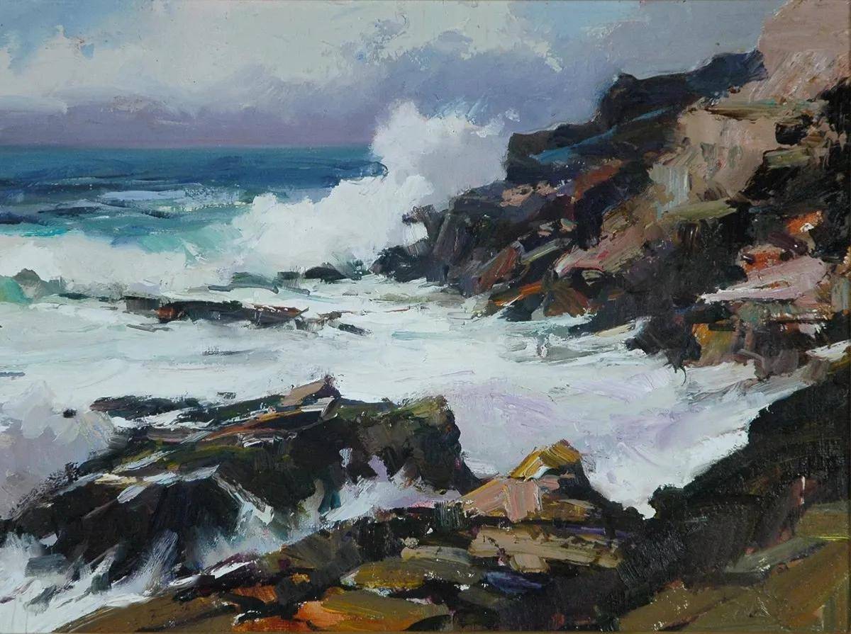 精选世界风景油画作品100幅