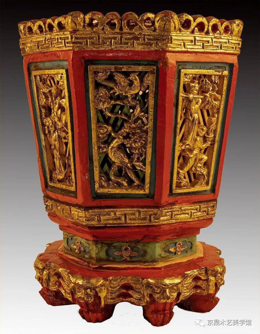 潮州金漆木雕 | 宣爐罩