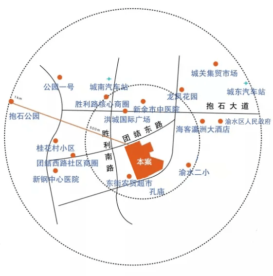 位於新餘市渝水區繁華地段確保商業的穩定發展寶瑜中心生活廣場強大的