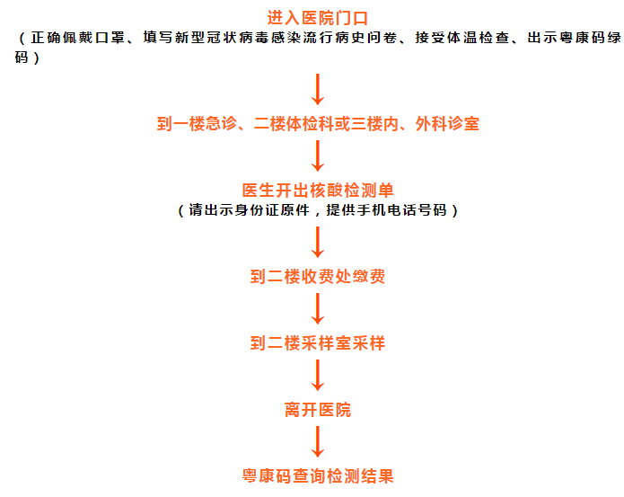 核酸采样标准流程图图片