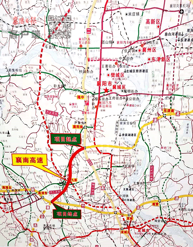 襄城县高速公路规划图片