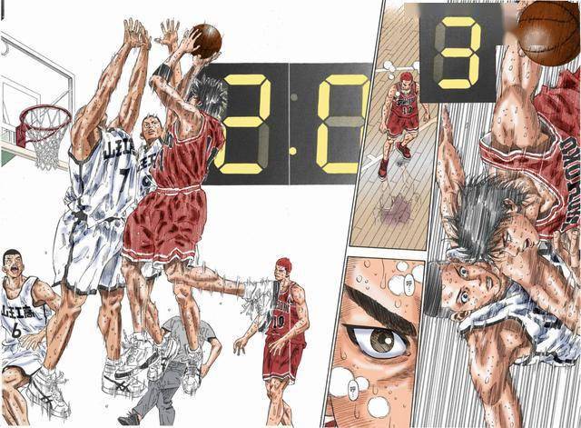 灌篮高手全国大赛全彩版漫画079话:因为我是天才樱木花道-搜狐大视野-搜狐新闻