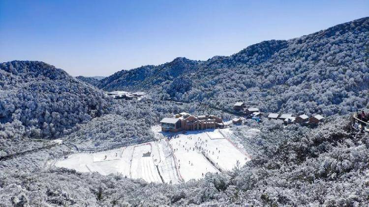 藏在金佛山深处的秘境 等你续一场冰雪奇缘