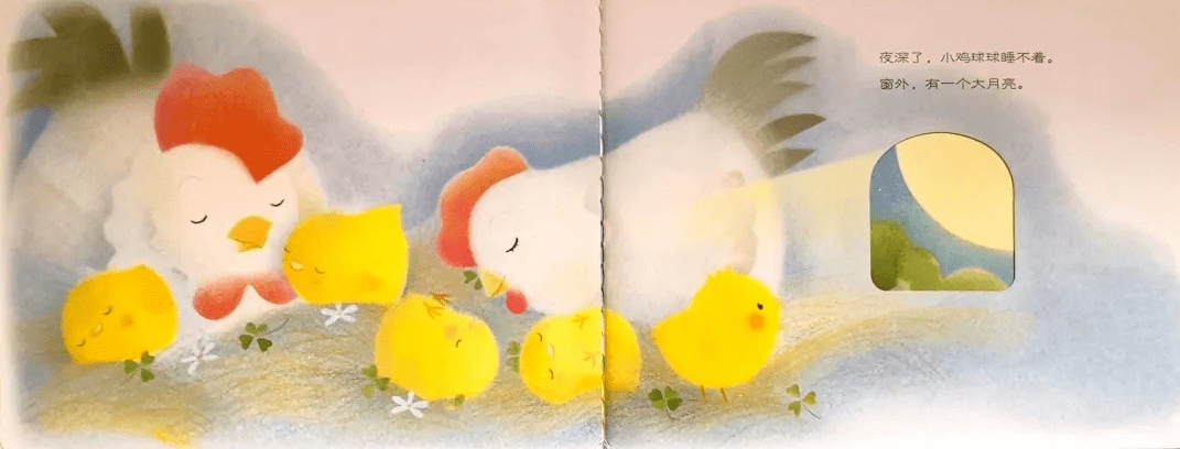 金宝晚安故事丨晚安小鸡球球生活中的小美好