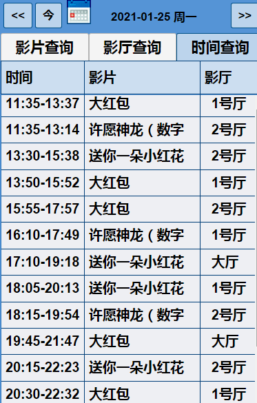 【今日影訊】1月25日 星期一《送你一朵小紅花》《大紅包》《許願神龍