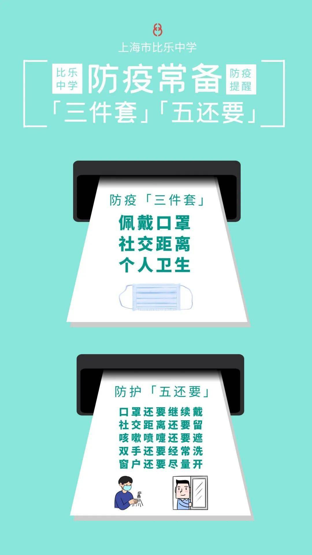 防疫常备「三件套」「五还要」