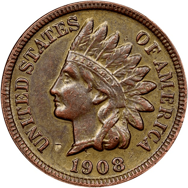 一一钱币| 假币鉴别：1908年S厂（旧金山造币厂）印第安人头像1美分_ 