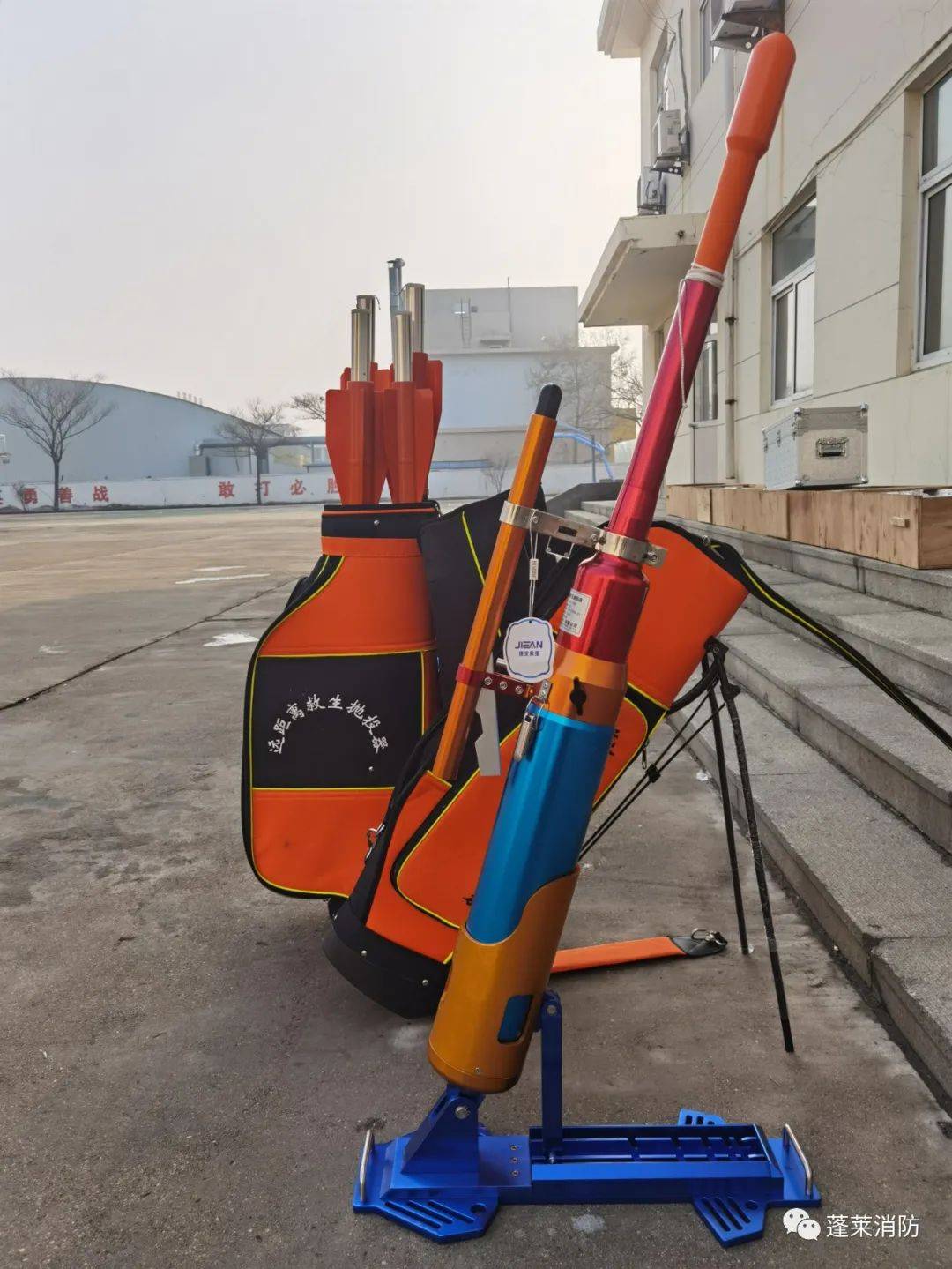 近百万消防器材装备配备到位