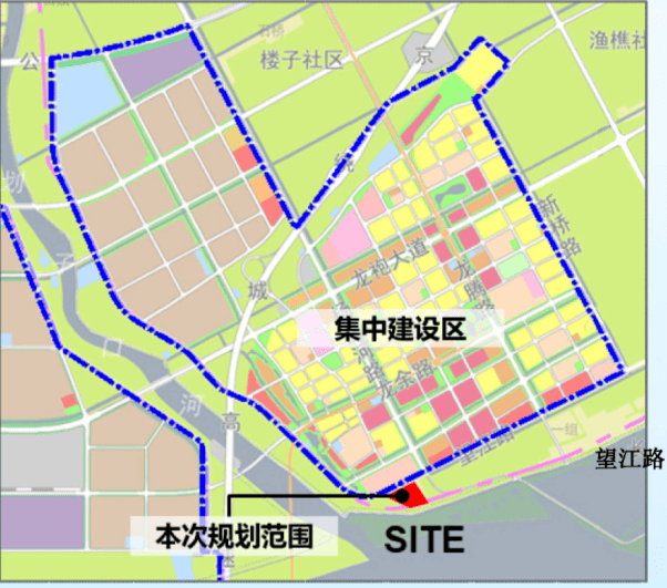 龍袍渡江勝利公園項目位於六合區龍袍街道南部,龍袍新城和龍袍溼地