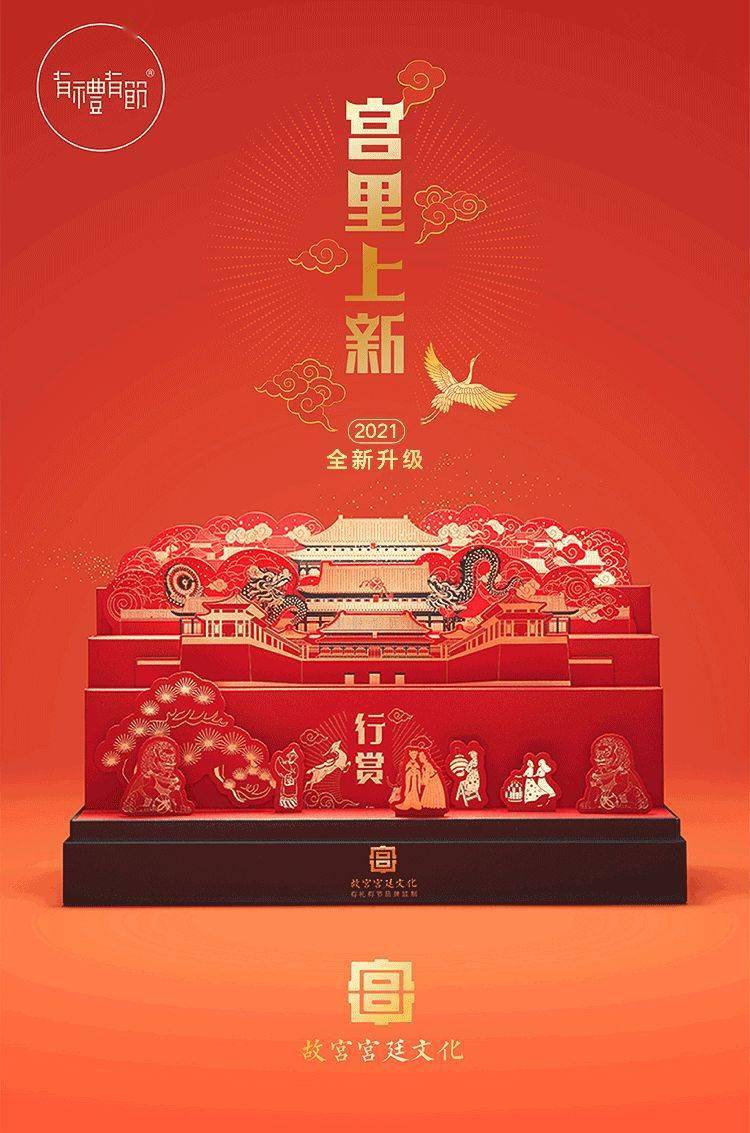2021新年宫略宫里上新潮玩年品礼盒启美好新岁